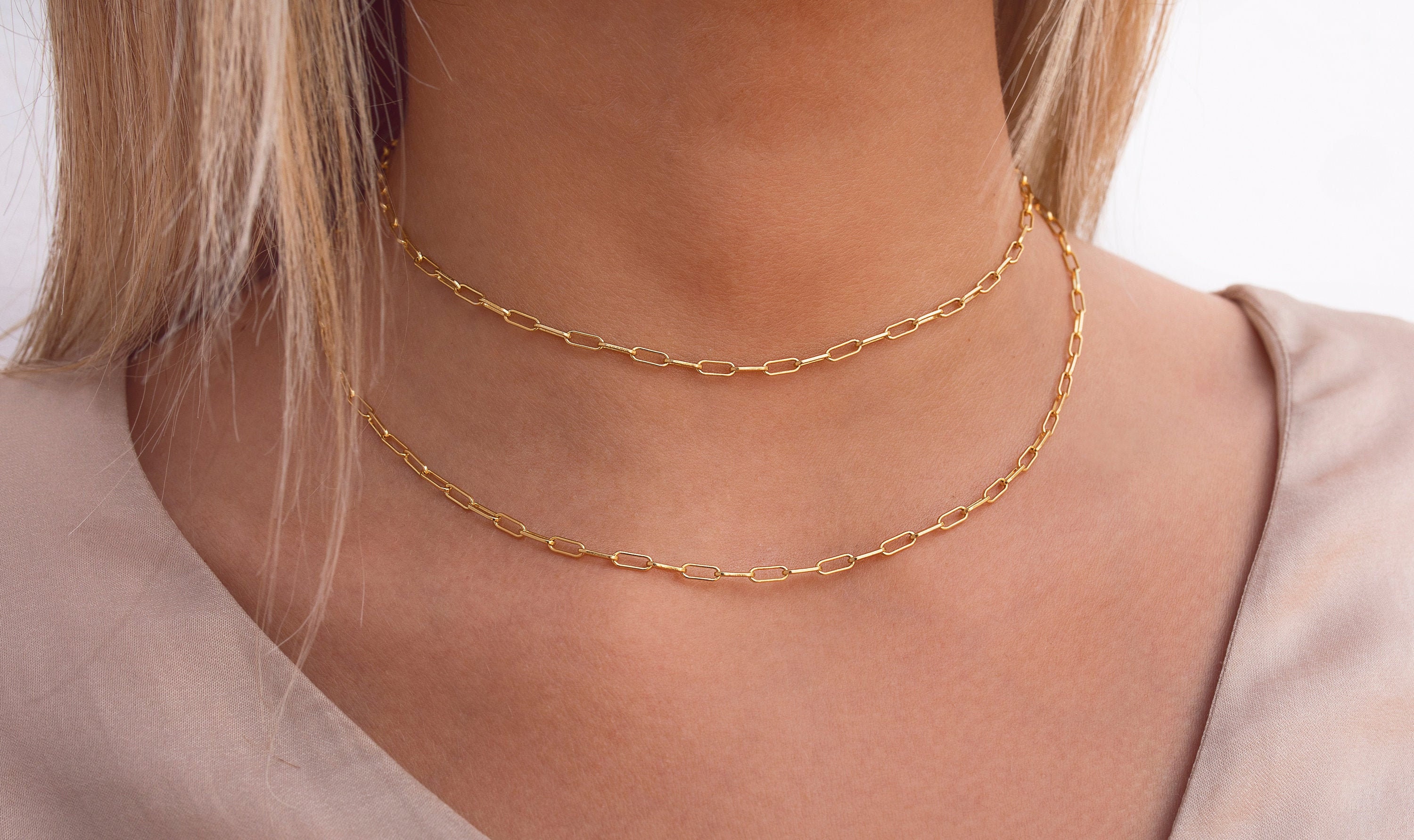 Dainty \u0026 Minimalist Paperclip Chain 