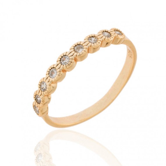 Anillo con circonitas sale