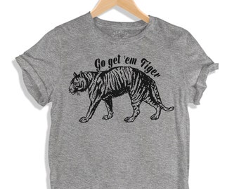 YeT029 Pouncing Fiery Tiger Tee