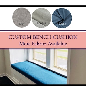 Custom Bench Cushion Indoor