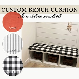 Indoor Bench Cushion Custom 2 Inch Thick