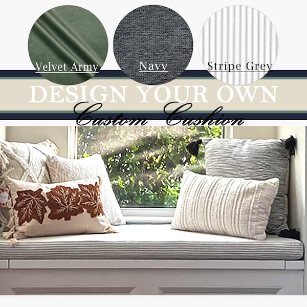 Custom Bench Cushion Etsy