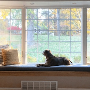 Custom Bay Window Seat Cushions