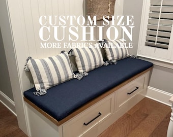 2" Thick Indoor Custom Bench Cushion