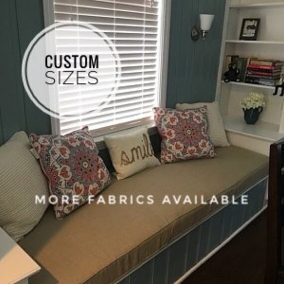 custom bench pad cushions