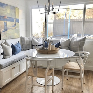 Window Seat Cushions - Kitchen Banquette Cushions - Dining Cushions - Bench Cushions