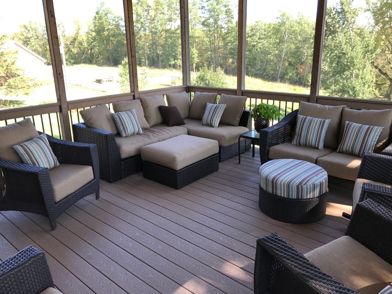 Custom Outdoor Cushion Covers Custom Loveseat Cushion Cover Etsy