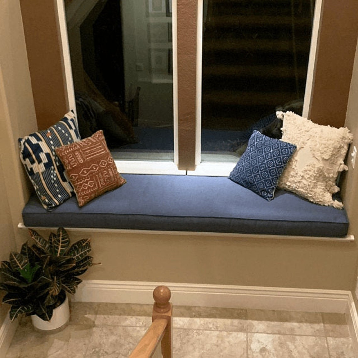 Custom Cushion Mudroom Bench Cushion Window Seat Etsy