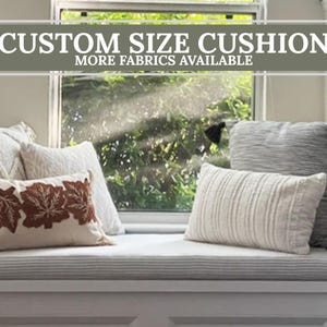 Custom Indoor Bench Cushion 3&quot; Thick
