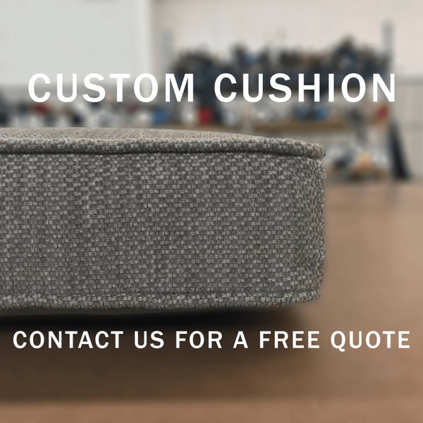 FREE SHIPPING Made to Order Custom Size Window Seat Bench Cushion | Mudroom Cushion | Reading Nook Cushion | Seat Cushion