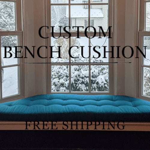 Custom Bay Window Seat Cushion Etsy