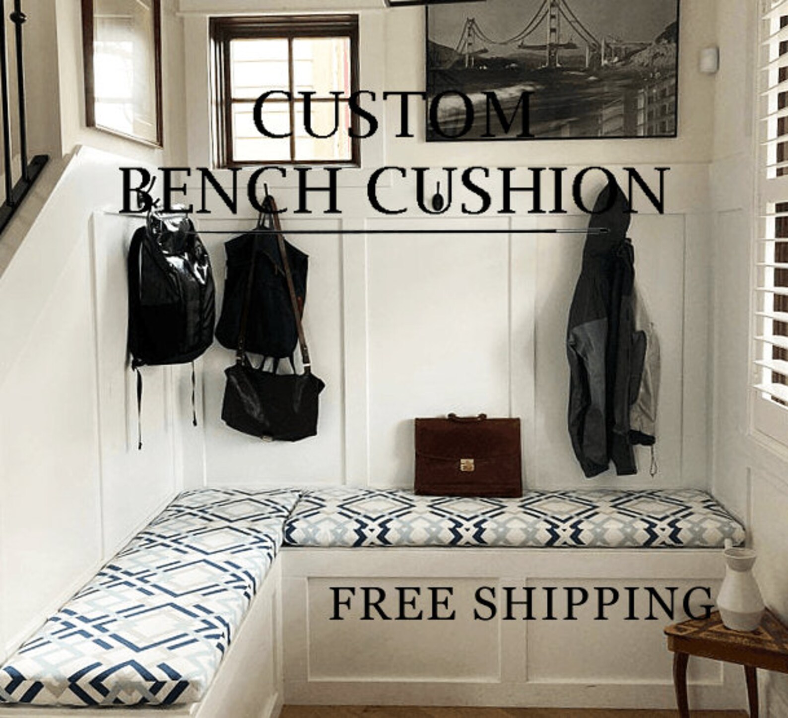 Custom Mudroom Bench Cushions Etsy