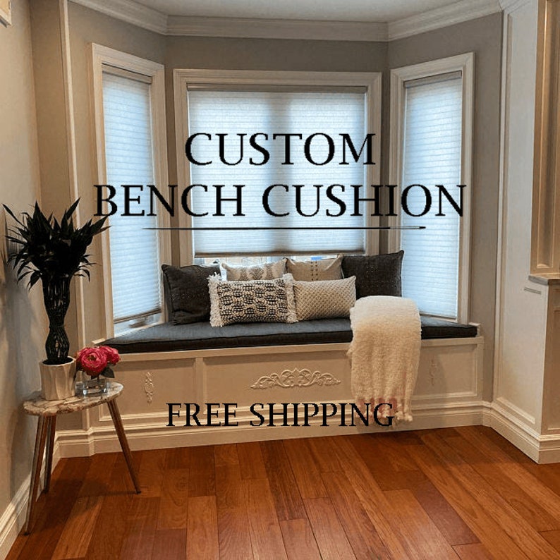 Custom Bay Window Cushion Indoor Etsy