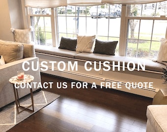Window Seat - Custom Bench Cushion Indoor