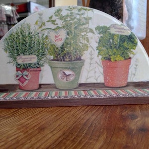 Lindo porta servilletas Decoración de mesa hecha a mano