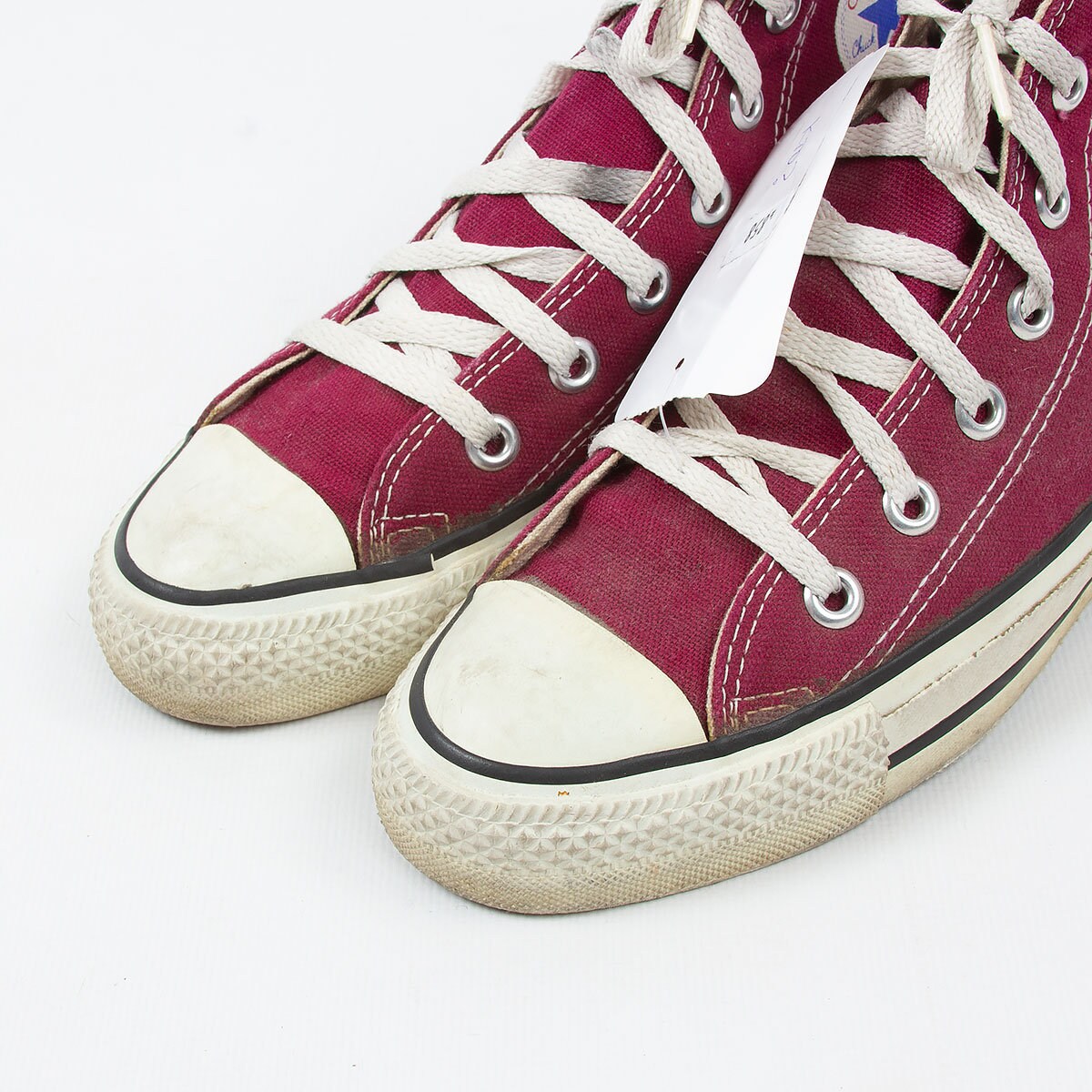 Vintage Converse Chuck Taylor low shoes made in USA BURGUNDY Etsy