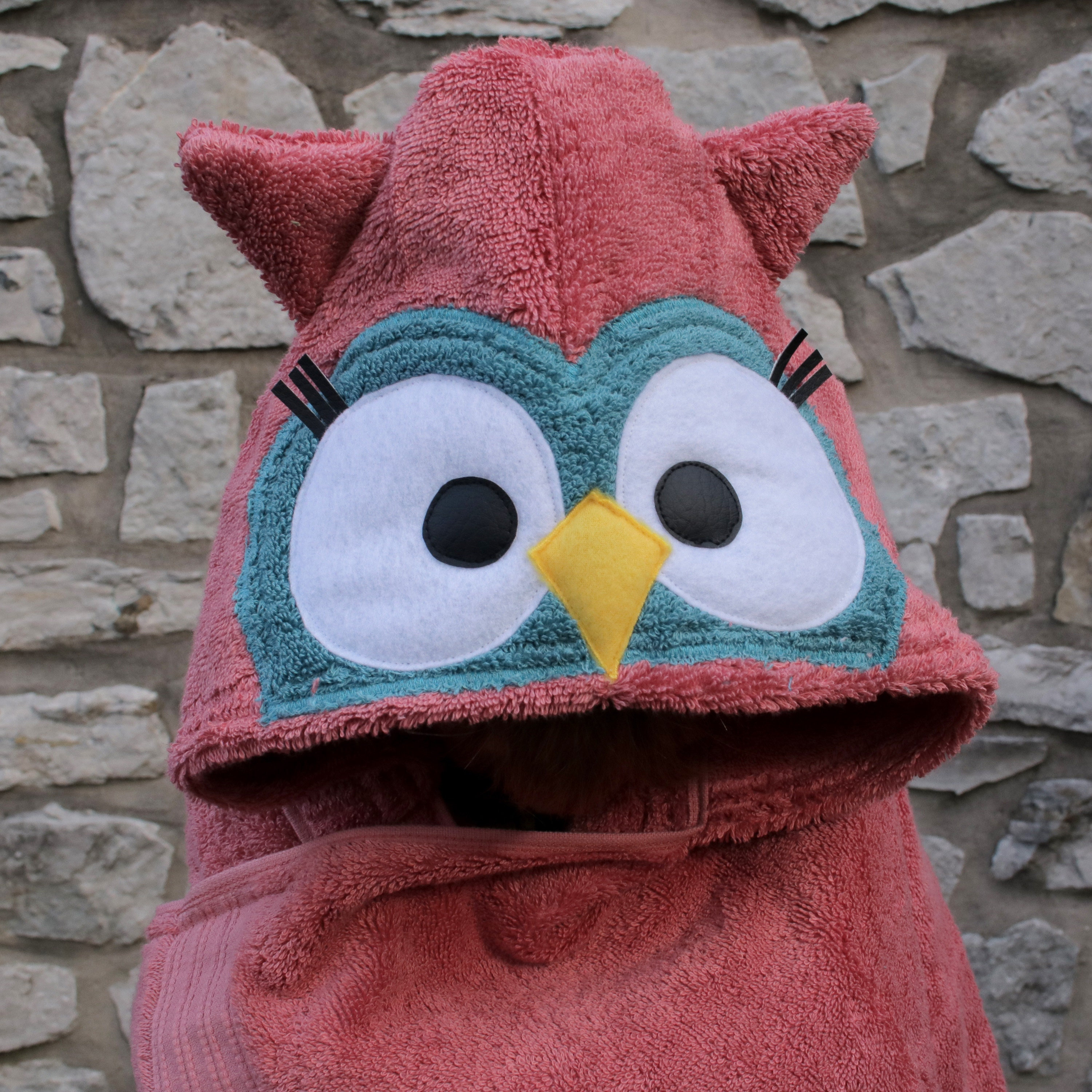 Hooded owl towel hotsell