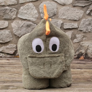 Dinosaur Hooded Bath Towel for Teens