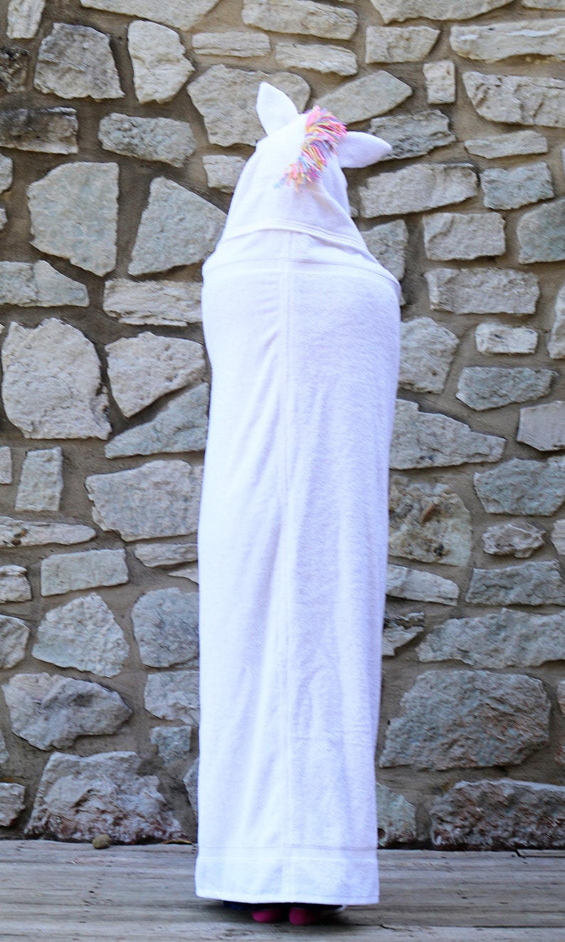 Unicorn Adult Hooded Towel / Extra Large Hooded Towel / Etsy