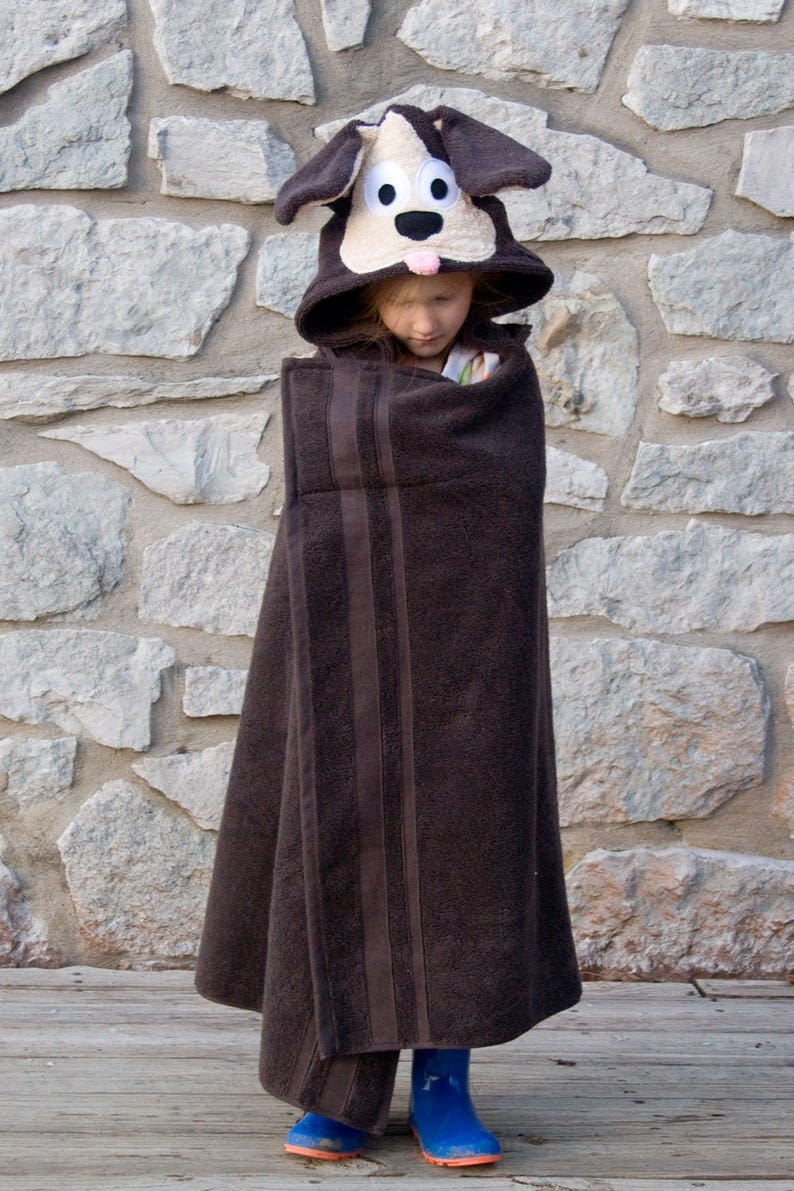 Dog Hooded Towel for Adults / Adult Hooded Towel / Extra Large Etsy