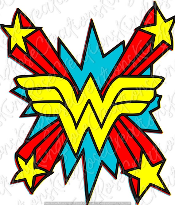 Wonder Woman SVG File For Cricut Free