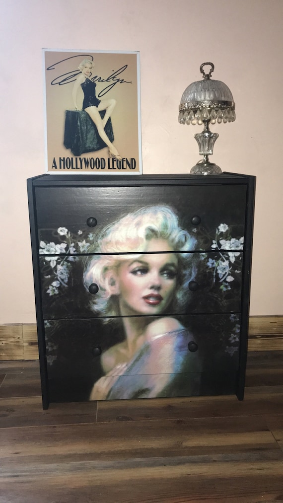 Sugar Coated New 3 Drawer Chest Nightstand Marilyn Monroe Sugar Coated New 3 Drawer Chest, Marilyn Monroe Bedroom Furniture