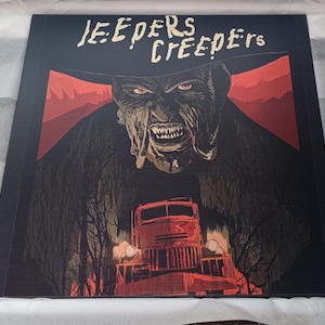 Sugar Coated Custom Made New Jeepers Creepers Gorgeous Side End Table! Made to order! Furniture Art! Horror Movies Scary Movies Villian