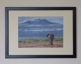 Art And Prints Pastels Of Wildlife People Von Vanishingworldart