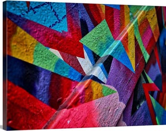 Bright and Bold - Graffiti Photo Art - Photograhy for a Purpose / Art Trumps Hate / Proceeds Donated to Planned Parenthood