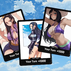 Robin DON !! Cartes de procuration personnalisées - One Piece