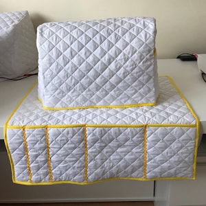 Nähmaschine Abdeckung,Janome Nähmaschine Abdeckung, Nähmaschine Geschenke, Nähmaschine Staubschutz und Matte, Nähzubehör, Nähmaschine Tasche