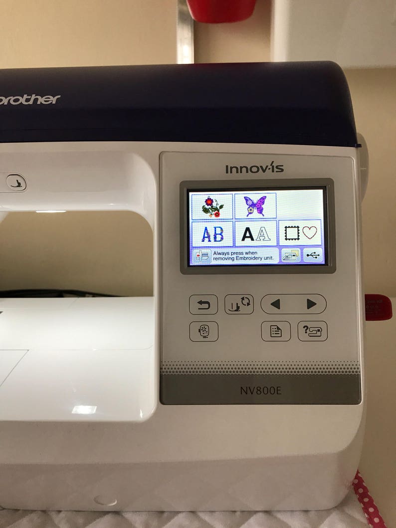 Embroidery machine dust cover Brother innovis 800e NQ1400e Etsy