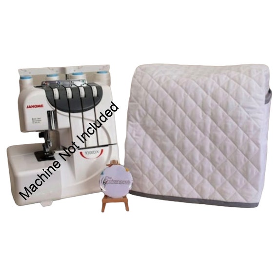 Buy Janome Overlocker Dust Cover, Quilted Dust Cover Only for Janome 9300,  Will Also Fot Janome 9200, Various Personalisation Option Available Online  in India 