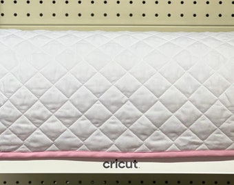 Quilted Dust Cover for Cricut Explore Air 2, Pockets, Customizable