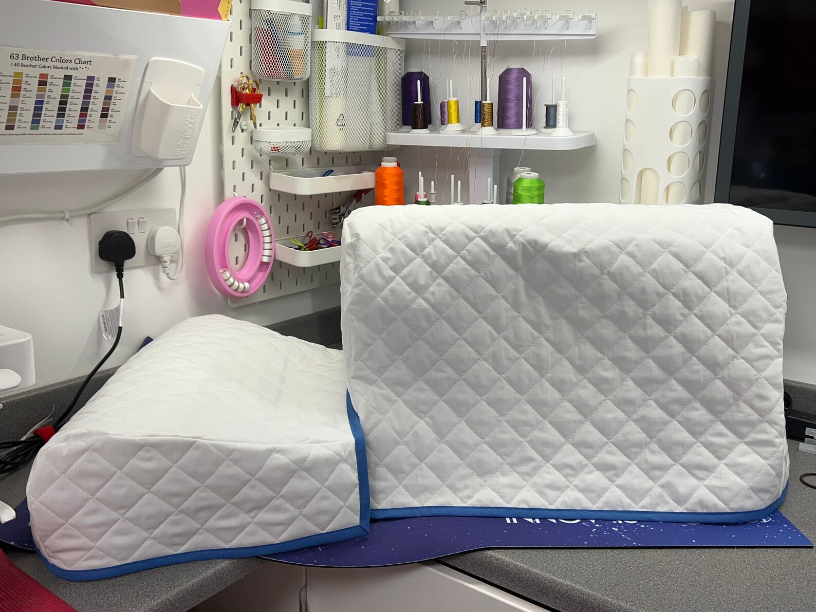 Brother NQ3600D Embroidery Machine Dust Cover Embroidery Etsy