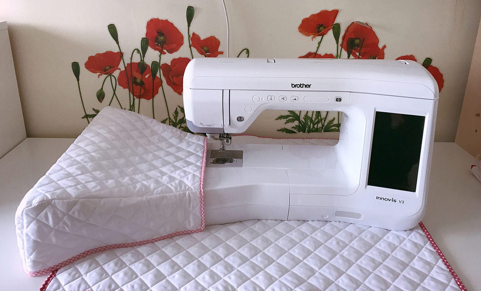 Brother NV800E Embroidery Machine Dust Cover Embroidery Etsy