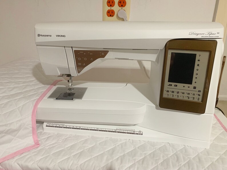 Embroidery Machine Dust Cover Embroidery Machine Dust Cover Viking Topaz 50 Viking Topaz 50 Dust Cover Viking Topaz 50 Machine Cover