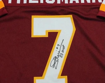 Joe Theismann Autographed Signed Washington Jersey JSA