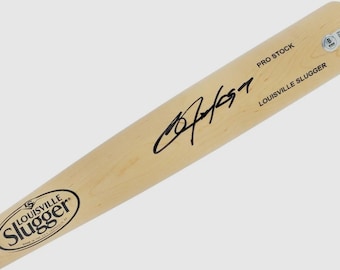 Bate de béisbol autografiado de Bo Jackson Royals BECKETT