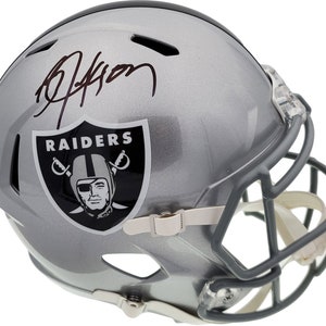 Bo Jackson Autographed Signed Oakland Raiders Full Size Helmet BECKETT