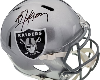 Bo Jackson Autographed Signed Oakland Raiders Full Size Helmet BECKETT