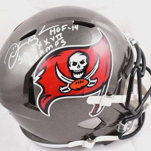Derrick Brooks Autographed Signed Tampa Bay Buccaneers Helmet BECKETT