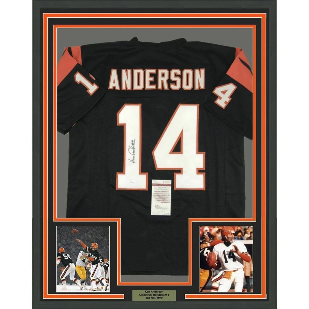 Ken anderson bengals jersey hot sale