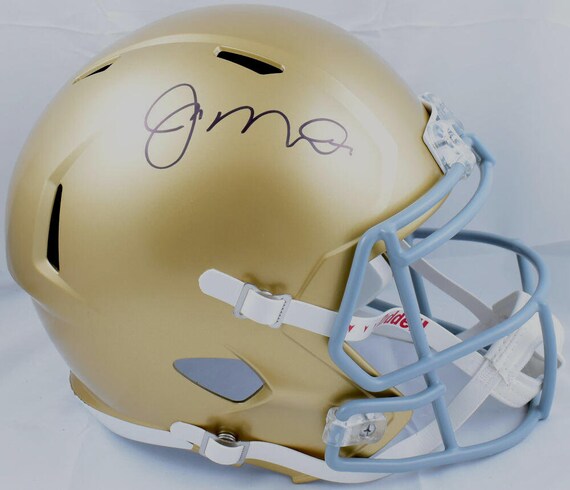 Joe montana signed notre dame helmet sales