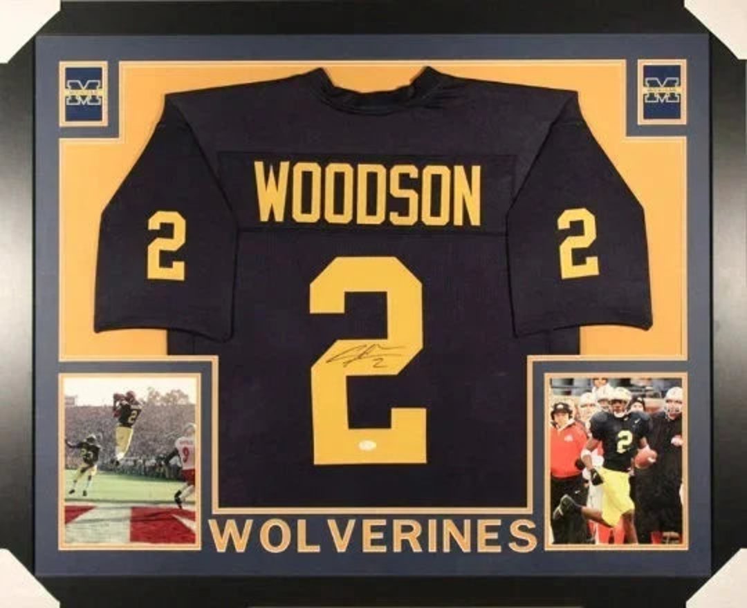 Charles Woodson Memorabilia, Charles Woodson Collectibles, Verified Signed Charles  Woodson Photos