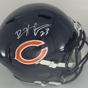 Devin Hester gesigneerde gesigneerde Chicago Bears-helm BECKETT