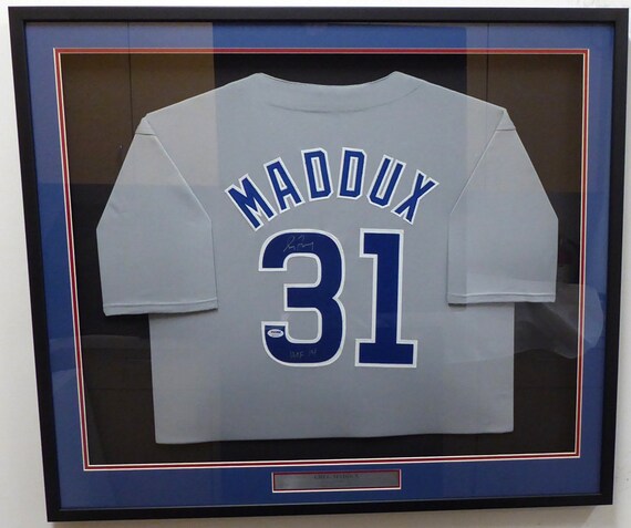 greg maddux autographed jersey