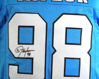 Lawrence Taylor Autographed Signed North Carolina Tar Heels Jersey JSA