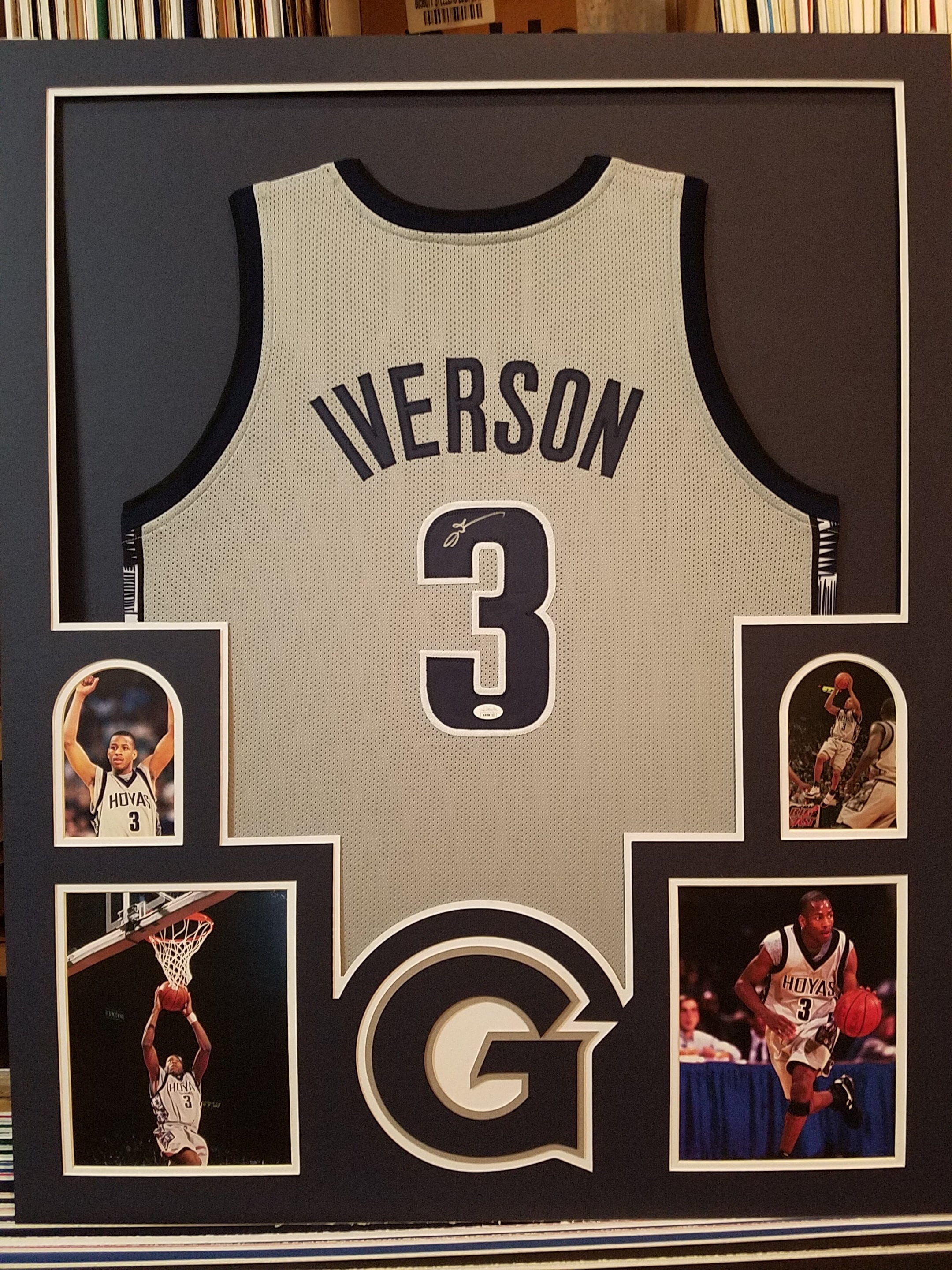 ALLEN IVERSON art print Georgetown Hoyas Free shipping!