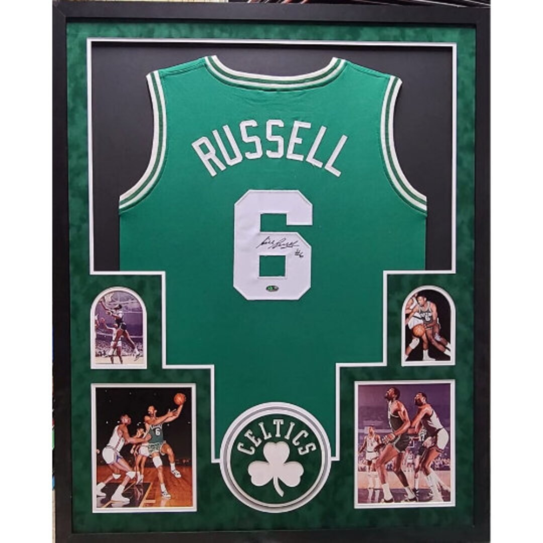 celtics jersey frame